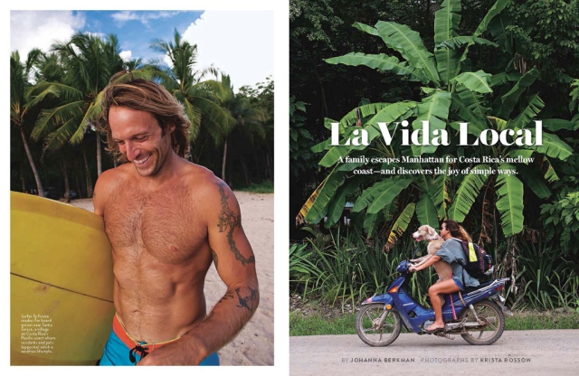 Costa Rica article in National Geographic Traveler